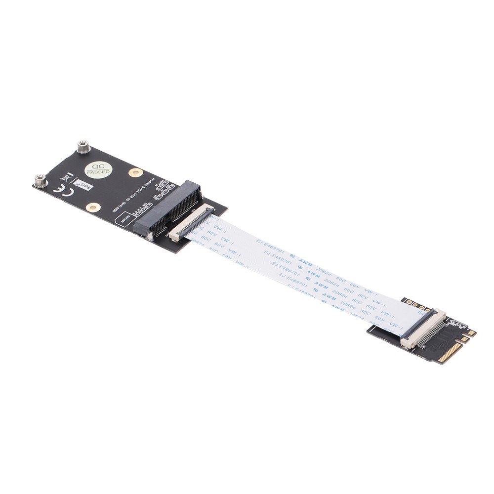 NGFF A+E to Mini PCI-E Adapter M.2 WIFI Adapter Card Board Converter for Half Size & Full Size Network Card