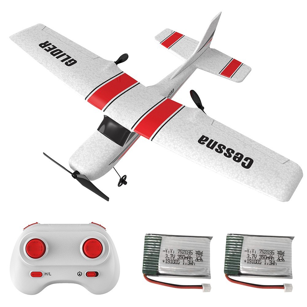 Z53 RC Plane 2.4GHz Imported Gyroscope EPP Remote Control Aircraft RC Glider Plane Toy Airplane RC Airplane for Adults and Kids Remote Control Glider 2 Battery