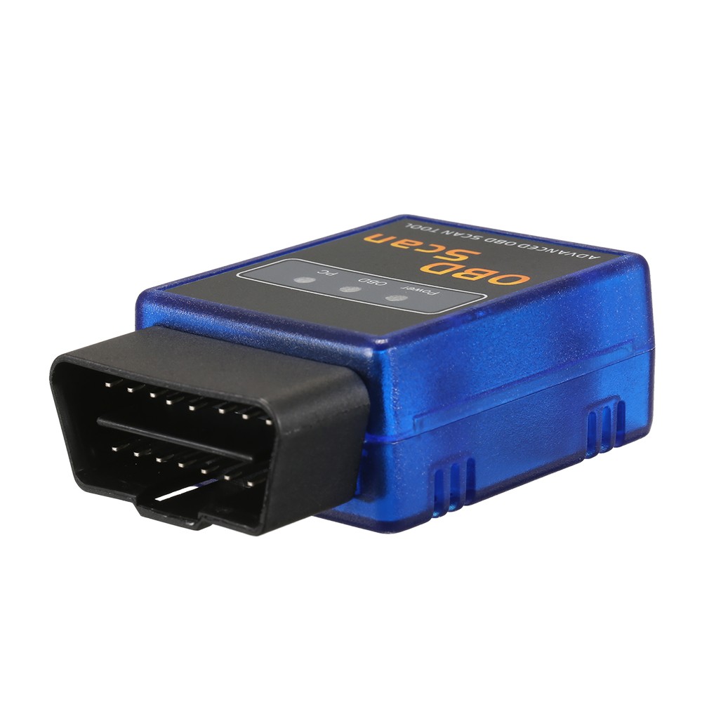 Blue OBD OBDⅡ Scanner Tool Detector with BT Connection for IOS Android Windows Service