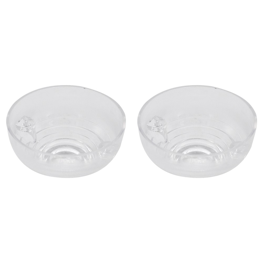 2pcs Clear Lens Cover Side Light Lenses Cover Replacement for Land Rover Defender 90 110