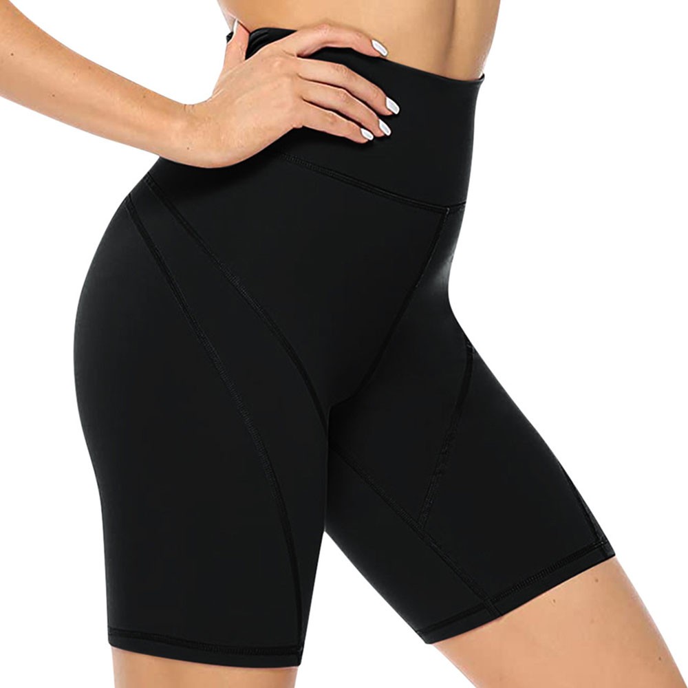 Women Sport Shorts Summer Hip Yoga Fitness Sportswear Elastic High Waist Hot Pants Workout Running Shorts