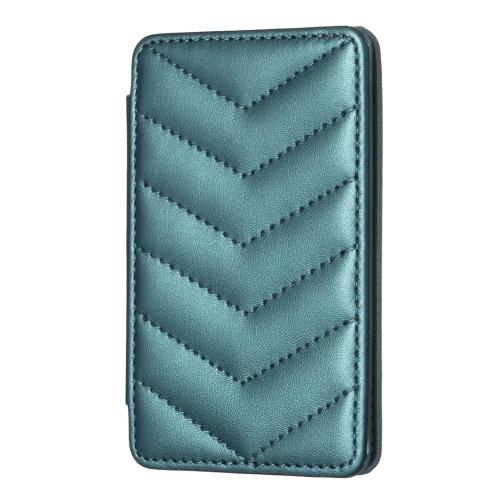 Mobile Back Sticker Pattern BFK02 Wave Pattern Card Bag Mobile Phone Back Sticker(Green)