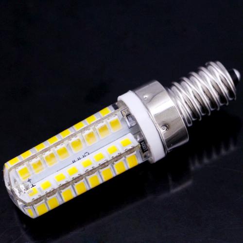 E14 4W 250-270LM Corn Light Bulb, 64 LED SMD 2835, Warm White Light, AC ...