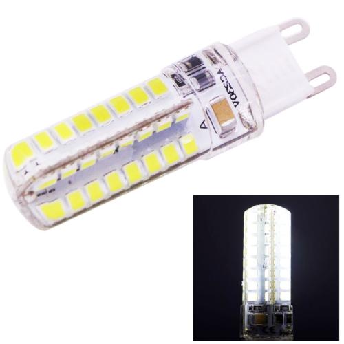 G9 4W 250-270LM Corn Light Bulb, 64 LED SMD 2835, White Light, AC 220V