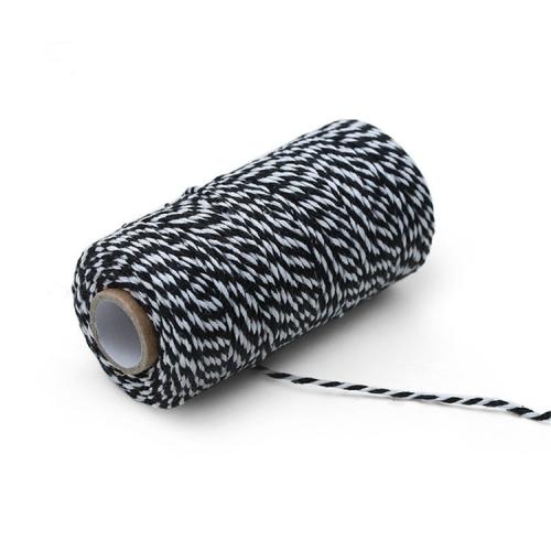 Two-color Cotton Thread Handmade DIY Drawstring Gift Box Packing Rope ...