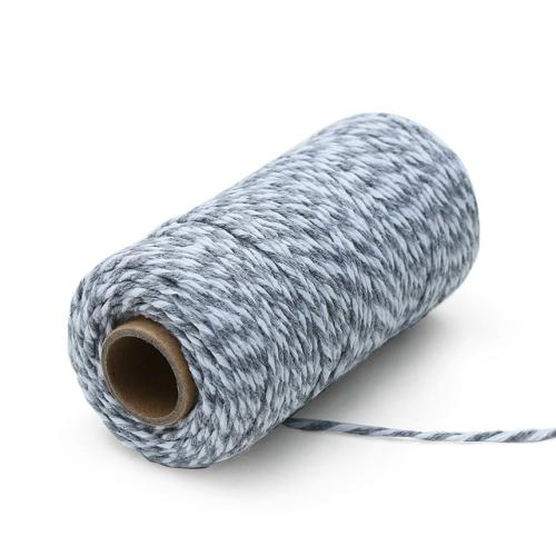 Two-color Cotton Thread Handmade DIY Drawstring Gift Box Packing Rope ...