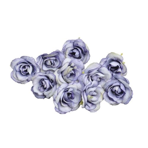 10 Sets 4cm Artificial Flower Silk Rose Flower Head for Wedding Party ...
