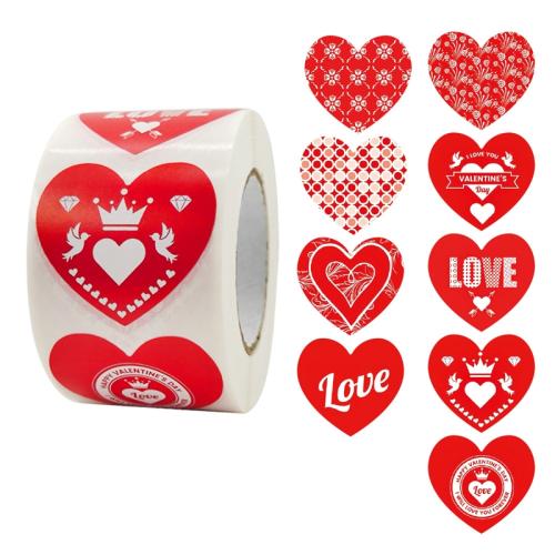 Love Valentine Day Sticker Sealing Sticker Gift Decoration Label(A-257-38mm)
