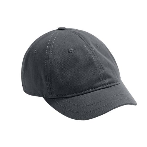 Soft Top Retro All-match Short-brimmed Hat Big Head Peaked Cap(Grey)